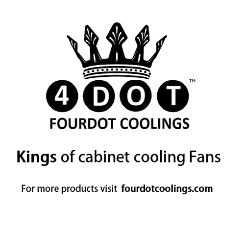Image of 4 DOT FOURDOT COOLINGS Usb 5V Cooling Fan (120Mm 5 Inch Cooling Fan)