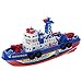 SHOTAY BENGKUI Bateau électrique, Bateau électrique Enfants Jouets de Sauvetage Marin Navigation Navire de Guerre Jouet Cadeau d'anniversaire