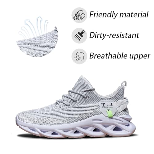 Image of DLWKIPV Women Running Shoes Walking Training Sneakers Sport Gym Fitness Tennis Shoes Non Slip Fashion Comfortable Lightweight Shoe for Casual Jogging Mesh Breathable Sneaker