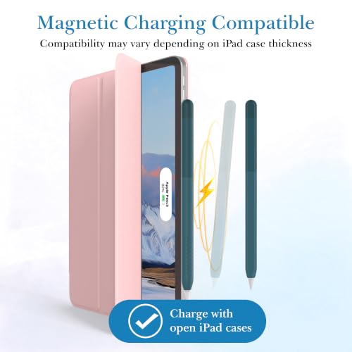 Image of Delidigi for Apple Pencil Pro (2024) & Apple Pencil 2nd Generation Case | Gradient Color Design Silicone Sleeve Cover, Comfortable Grip, Magnetic Charging Compatible, Double Tap Support