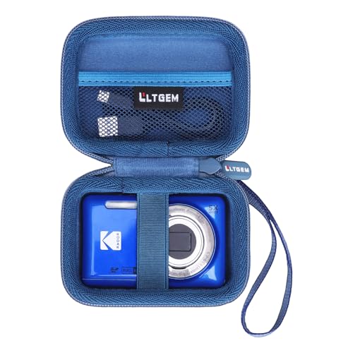 Funda rígida para cámara Kodak PIXPRO FZ55 azul miniatura 1
