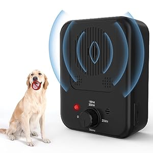 Anti Bark Device, Ultrasonic Bark Control Device, 3 Modes Dog Bark Deterrent Devices for Dog Training & Behavior Aids, Effective Stop Barking Devices for Indoor and Outdoor