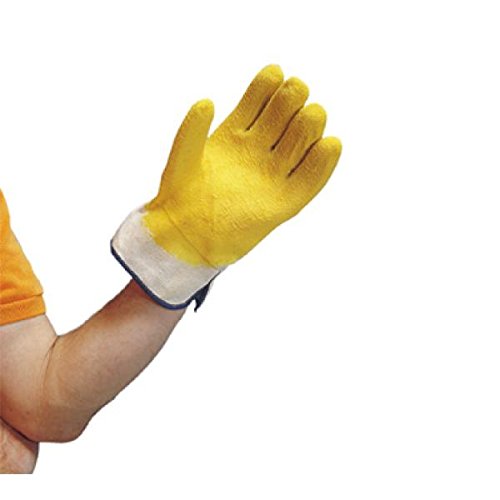 San JamarChef Revival Oyster Shucking Glove, Natural Rubber, Wet Or