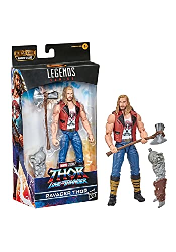 Hasbro Marvel Legends Series Thor: Love And Thunder Ravager Thor - vue 8