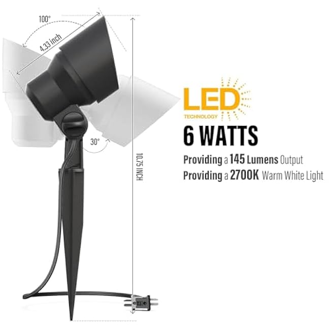 Malibu LED Floodlight 6W Garden Light