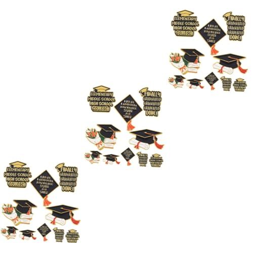Broches de diplômé et petite broche de chapeau pour célébration de réussite