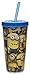 Zak Designs DESA-M730 Despicable Me 16 oz. Insulated Tumbler with Straw, Minions, 16-Ounce Multicolor