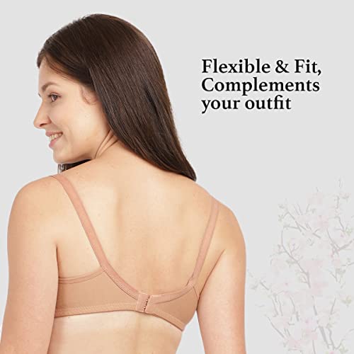 Image of Femzy Women's Cotton Non-Padded Wire Free Maternity Bra