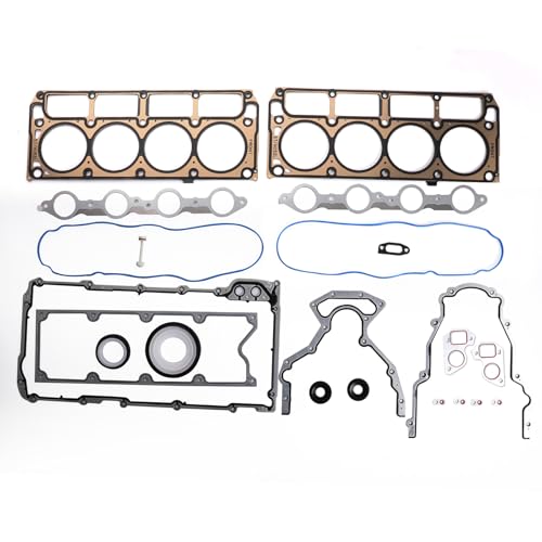Image of KAX GEN 3 III LS Gasket Kit & LS9 Head Gasket Set for Chevy Silverado 1500 2500 3500 HD Express Suburban 1999-2010, GMC Sierra 1500 2500 HD, 4.8L 5.3L 6.0L, LS1 LS6 LQ4 LQ9, 12558178 12611384 12551933
