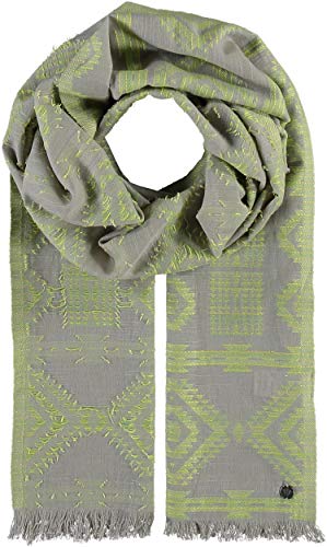 FRAAS Damen Sustainability Edition - Stola aus Bio-Baumwolle lässig & leicht Lemon