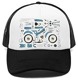 Imprimé en UE Vendax Motobecane 881m Casquette De Baseball Rapper Cap