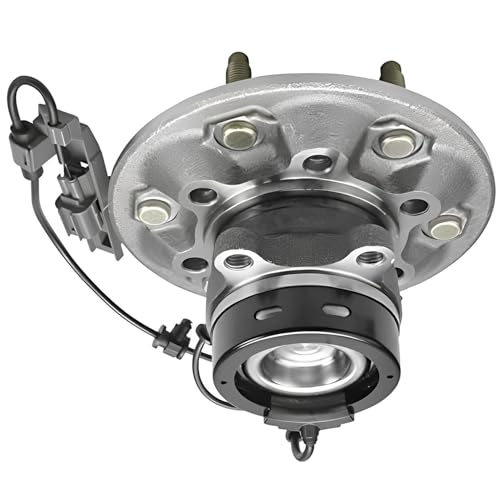 Image of Detroit Axle - 2WD Front Wheel Bearing Hubs for 2004-2008 Chevrolet Colorado GMC Canyon Isuzu i-370, Wheel Bearing Hubs Assembly Set 2005 2006 2007 Replacement Pair Hubs