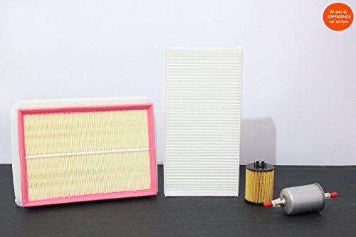 Tecneco Kit 4 FILTRI (Aria - Olio - ABITACOLO