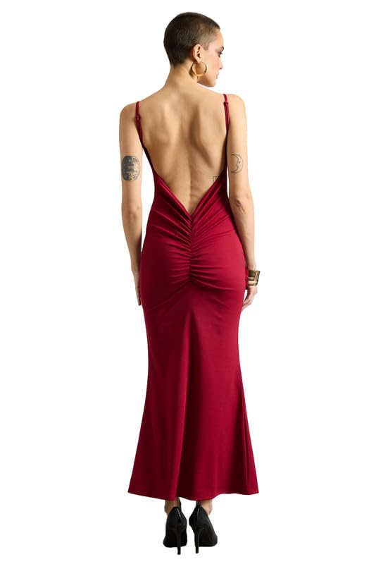 FREAKINSCherry Dream Backless Dress