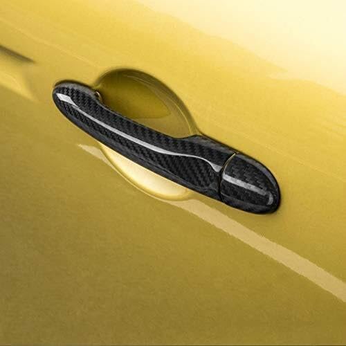 Couvre-poignées de porte extérieures automobiles Captur QM3 carbone - 7