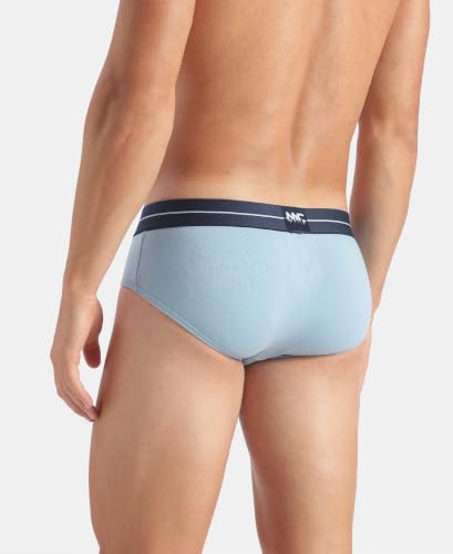 Image of Jockey NY15 Men Super Combed Cotton Elastane Stretch Solid Brief with Ultrasoft Waistband (Pack of 2)