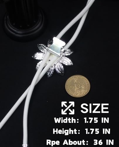 Image of PEARLY JUN Bolo Tie for Men Women Rhinestone Bling Western Cowboy Brown Leather Country Style String Wear Shirt Vest