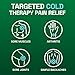 Biofreeze XL Pain Relief Patch, Menthol Pain Patches for Lower Back Pain Relief, XL Patches Ideal for Back & Shoulder, Comfortable & Flexible Fabric Stays, FSA Eligible, 4 ct - Pack of 2