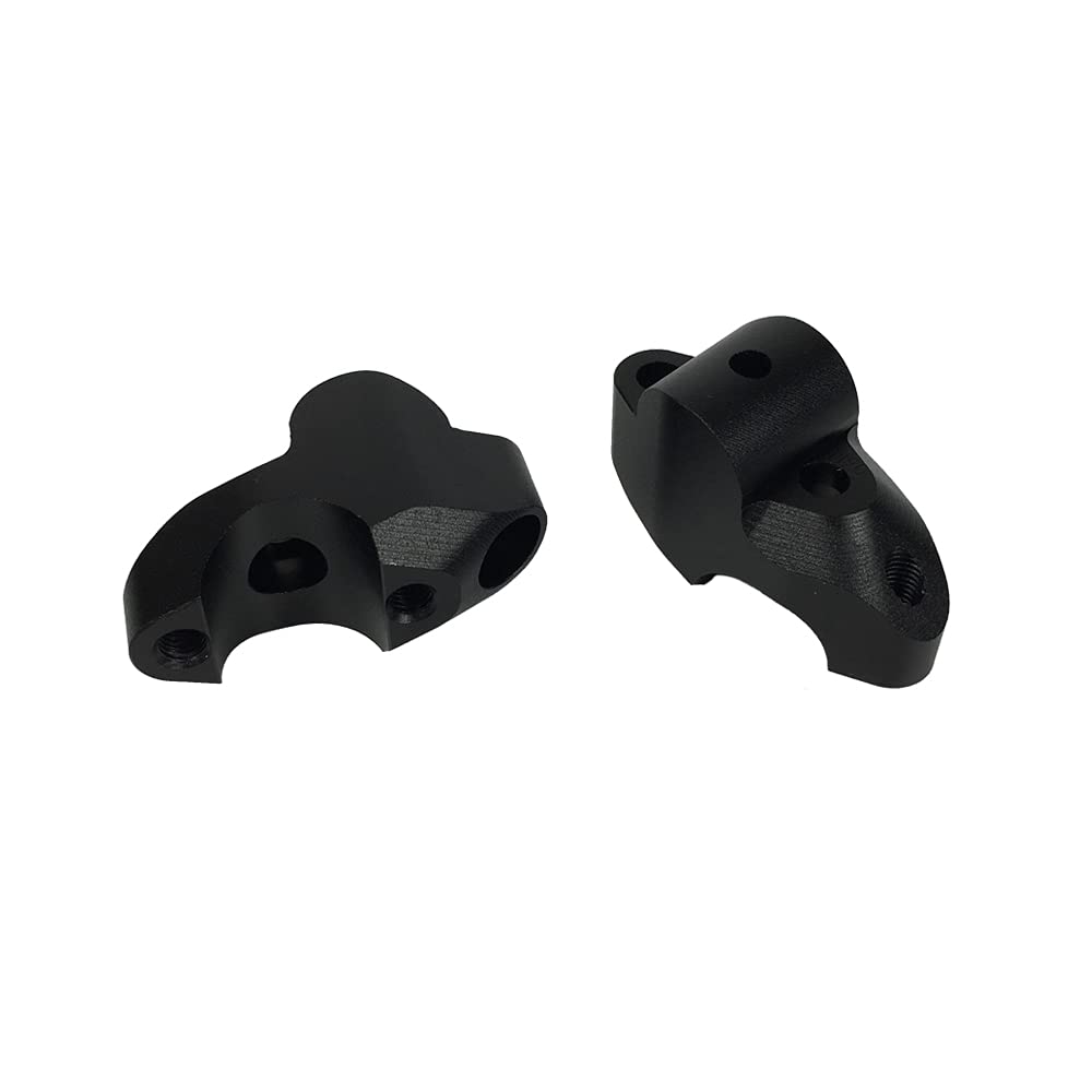 Pour 2019 2020 2021 2022 2023 K T M 890 Duke R 790 ADV Adventure Rehausseur de guidon 11/8" vers le haut et vers l'arrière, adaptateur de 28 mm, rehausseur de 30 mm avec décalage de 19 mm (Noir)
