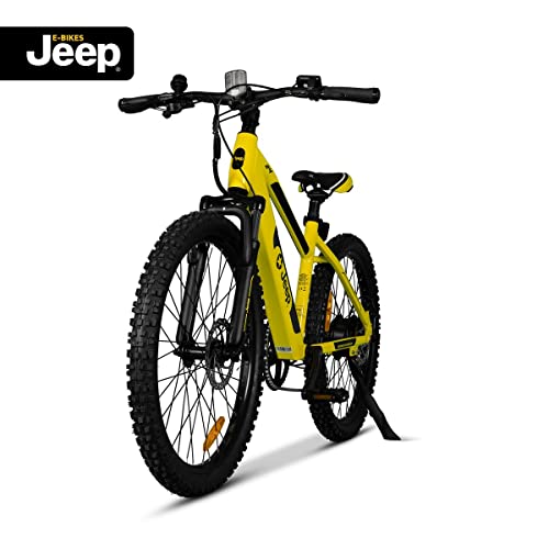 Jeep-Teen-E-Bike-TR-7002-24-Zoll-Laufraeder-7-Gang-Shimano-Kettenschaltung-Yellow