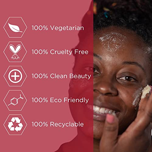 Hey Honey Skincare Come Clean Propolis And Dead Sea Salt Minerals Facial Scrub | Daily Micro Exfoliate Designed To Brighten Dark Spots, Remove Blackheads & Polish All Skin Types Including Most Sensitive And Delicate Skin (2.2 Oz) #TOP2