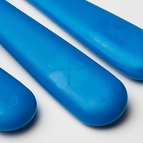 Image of IKEA Spoons for Kids, Small Children, BPA-Free & Unbreakable Set of 4 Spoons, Multicolor