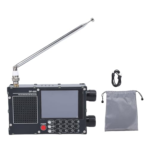 Radio Full Band Jectse FM LW MW SW con Batería y Amplificador miniatura 6