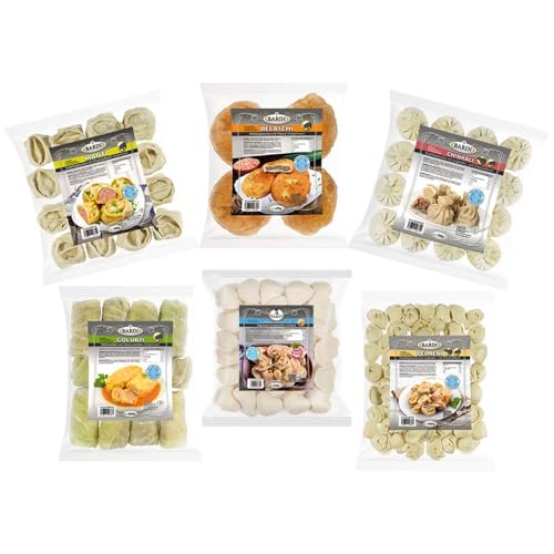 BARIN 6-tlg.-PROBIER-SET - handgemachte Teigwaren aus Tiefkühlsortiment (ca. 4,7 kg)