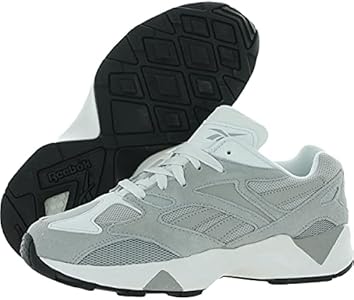 Reebok Tênis adulto unissex Aztrek 96, Cinza verdadeiro/caveira