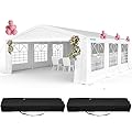 Quictent 20x40ft Party Tent Heavy Duty Outdoor Wedding Event Shelters Upgraded Galvanized Canopy Commercial Tent with Removable Sidewalls & Storage Bags