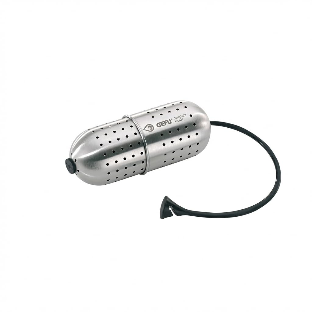 Gefu Silver Gusto Spice Infuser – Adjustable Stainless Steel Herb And Spice Strainer For Soups, Stews And Mulled Wine