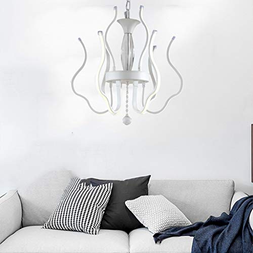 Lampe de mur en fer forgé postmoderne et plafonnier en aluminium d'architecte