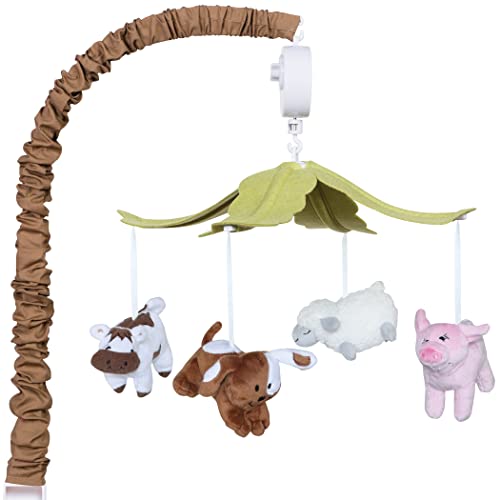 Trend Lab Baby Barnyard Baby Crib Mobile With Music, Crib Mobile Arm Fits Standard Crib Rails #TOP25