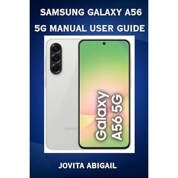 Samsung Galaxy A56 5g Manual User Guide (English Edition)