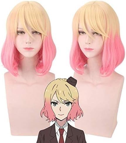 New Angels Of Death Catherine Ward Cosplay Wig For Women Anime Angels Death Party Mixed Gradual Color Wigs Hair + Wig Cap Cosplay Anime Wig Coser (Color : PL-039, Size : One Size)