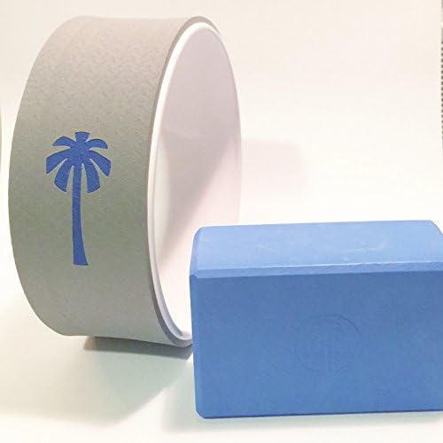 Yoga Wheel by Tada Yoga- for Beginner to Advanced Fitness-Also Included Extra Bonus Yoga Block