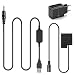 Produktbild Raeisusp 5V USB Kabel DC 8.4V DMW-DCC15 + DMW-BLH7 Dummy Akku + QC3.0 USB Power für Panasonic Lumix DMC-GM1 GM5 GF7 GF8 GF9 LX10 LX15 Camera