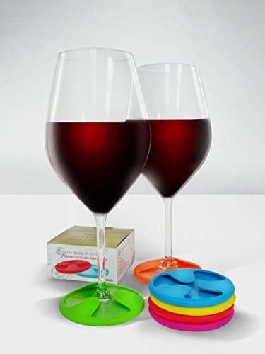 Epicureanist Vinotemp Silicone Grip Wine Charms #TOP22