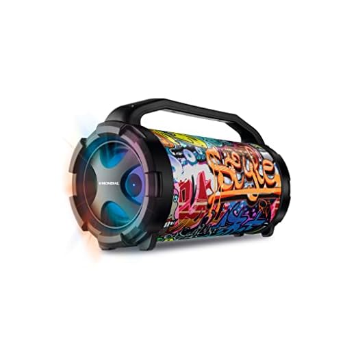 Caixa de Som Amplificada Mondial, Thunder Street II, Multicolor, Bivolt, 50W - MCO-11