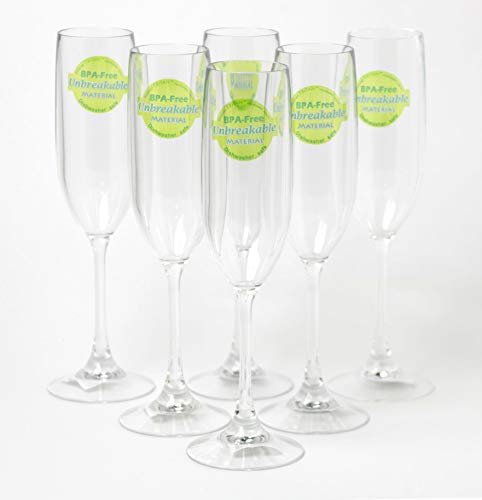 アームカンパニー シャンパングラス クリア 150ml 割れにくい トライタン製 食洗機対応 DITR0705-C6 6個入1個セット