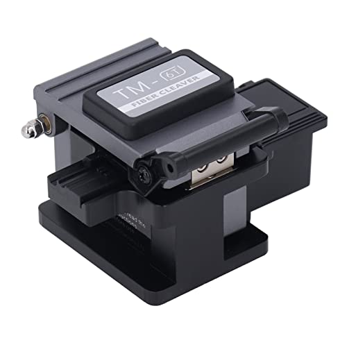 Vomeko Fiber Cleaver, Optic Fiber Cutting Tool, Hot Melting Fiber Cleaver, 24 Cutting Points, 90-Degree Accurate Angle, Break-Proof Design.