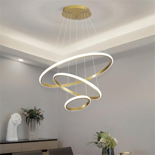 Suspension luminaire LED moderne dimmable avec télécommande - 6