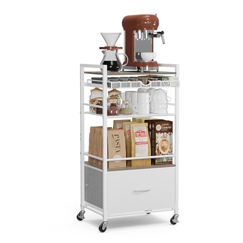 Lurgno 5 Tier Coffee Bar Cabinet