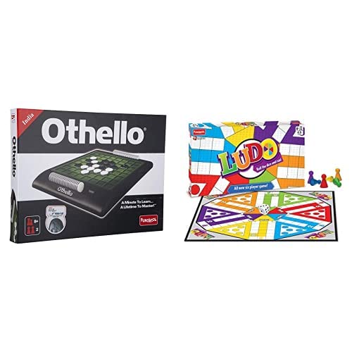 Funskool Games - Othello, Strategy Game, 8 & Above,Multicolor&Funskool Games - Ludo 2018, 2-6 Players, 4 & Above