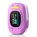 Children Blood Oxygen Saturation Monitor, Pediatric Digital Fingertip SpO2 Oxygen Meter Heart Rate Monitor with 2 AAA Batteries and Lanyard for Child Kids Baby Infants (Blue)