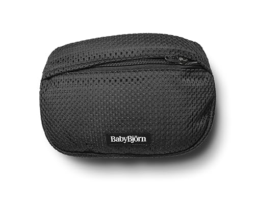 BabyBjörn Taschenbeutel für Babytrage, Netzstoff, Schwarz