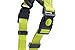 Hunter Hundegeschirr London Comfort, atmungsaktives 3D-Mesh, 2-Fach verstellbar, Sicherheitsverschluss, reißfest, leicht & pflegeleicht, Farbe: Limette, Größe: XS-S