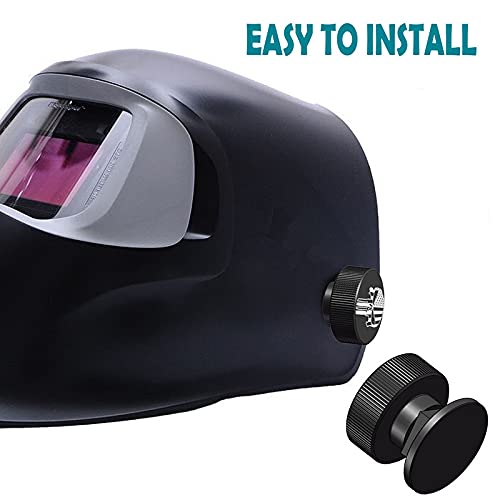 Welding Hood Helmet Pipeliner Fasteners -1Pair Usa Flag Black Pattern Aluminum Helmet Pipeliner Headgear Replacement Parts Accessories Screws Flip Hood, Anti-Rust #TOP4
