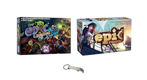 Tiny Epic - Lote de piratas francesas,...