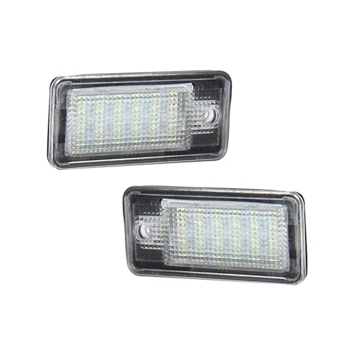 Luces de matrícula LED de 12V para Audi A3 A4 B6 y Q7